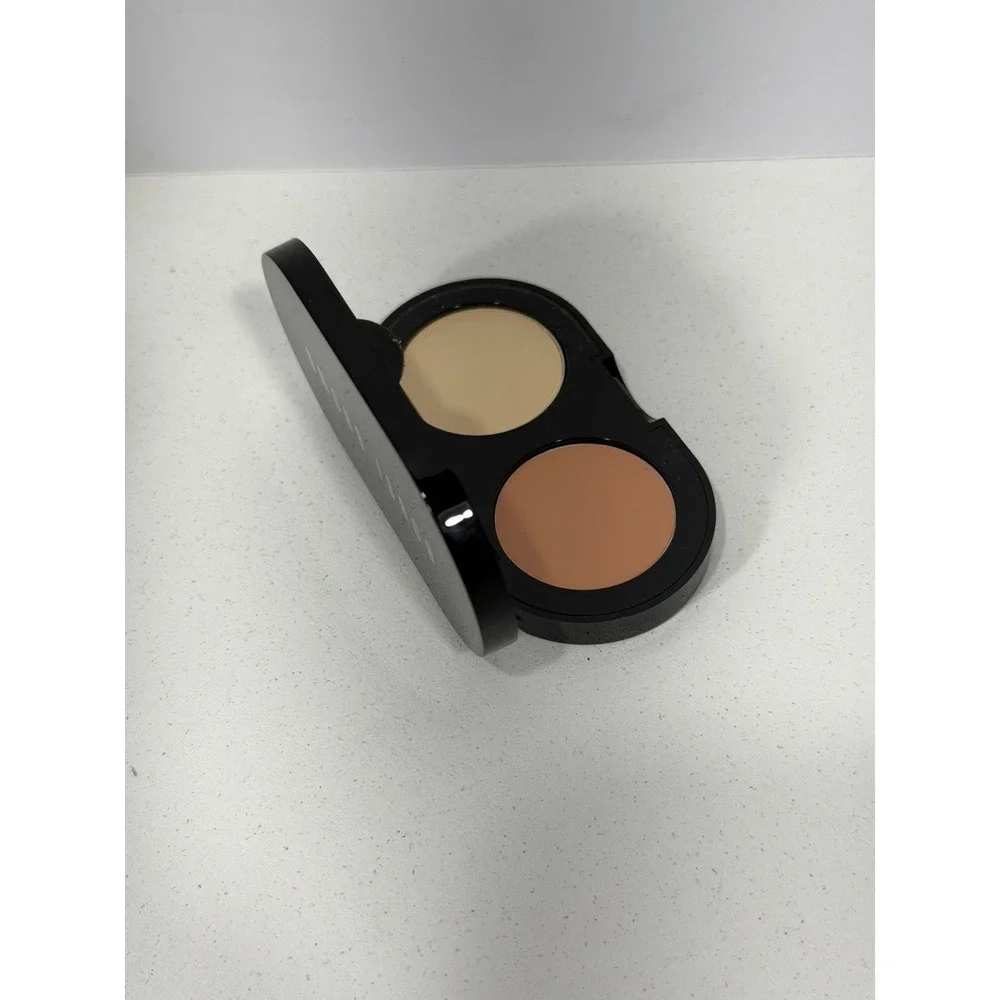Bobbi Brown Creamy Concealer Kit Cool Sand Pale Yellow Powder Duo Compact RARE